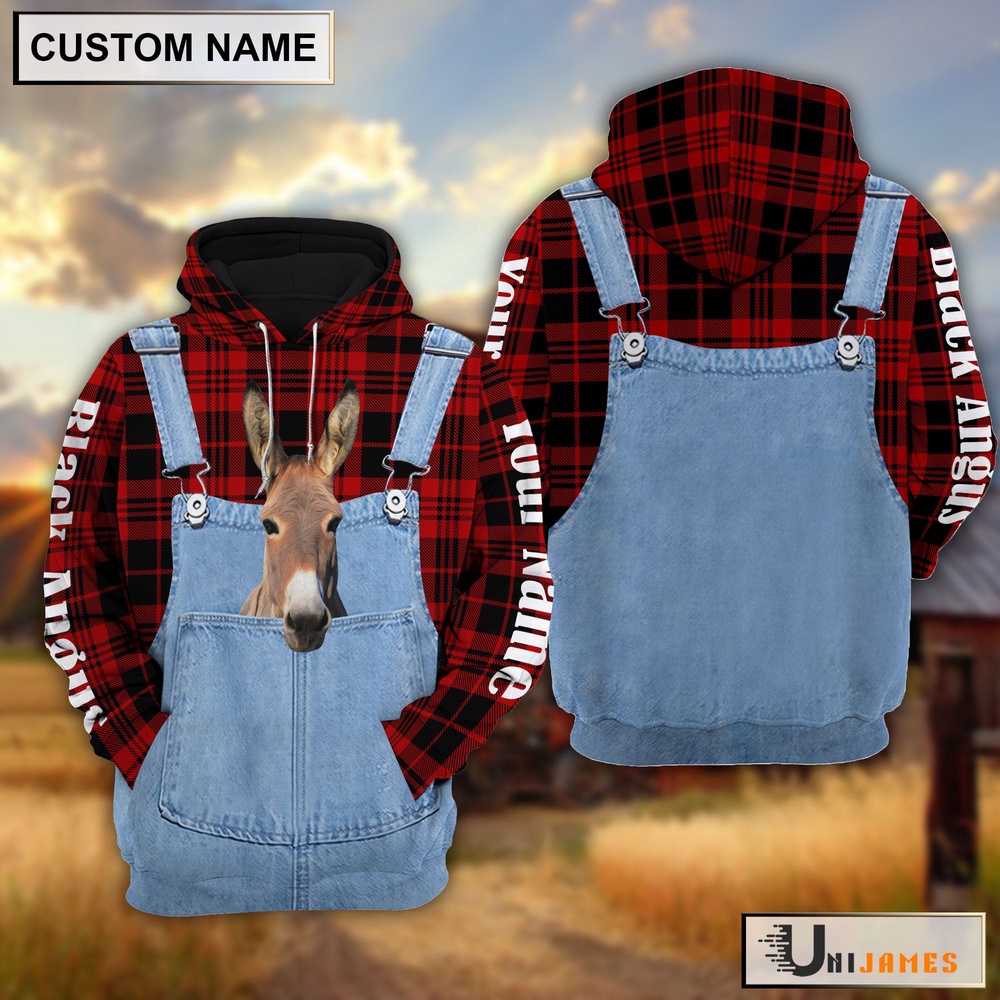 Donkey Red Jeans Pattern Personalized Name 3D Hoodie Farm Hoodie Farmher Shirt 1 do8gfz.jpg Donkey Red Jeans Pattern Personalized Name 3D Hoodie Farm Hoodie Farmher Shirt 1 do8gfz.jpg
