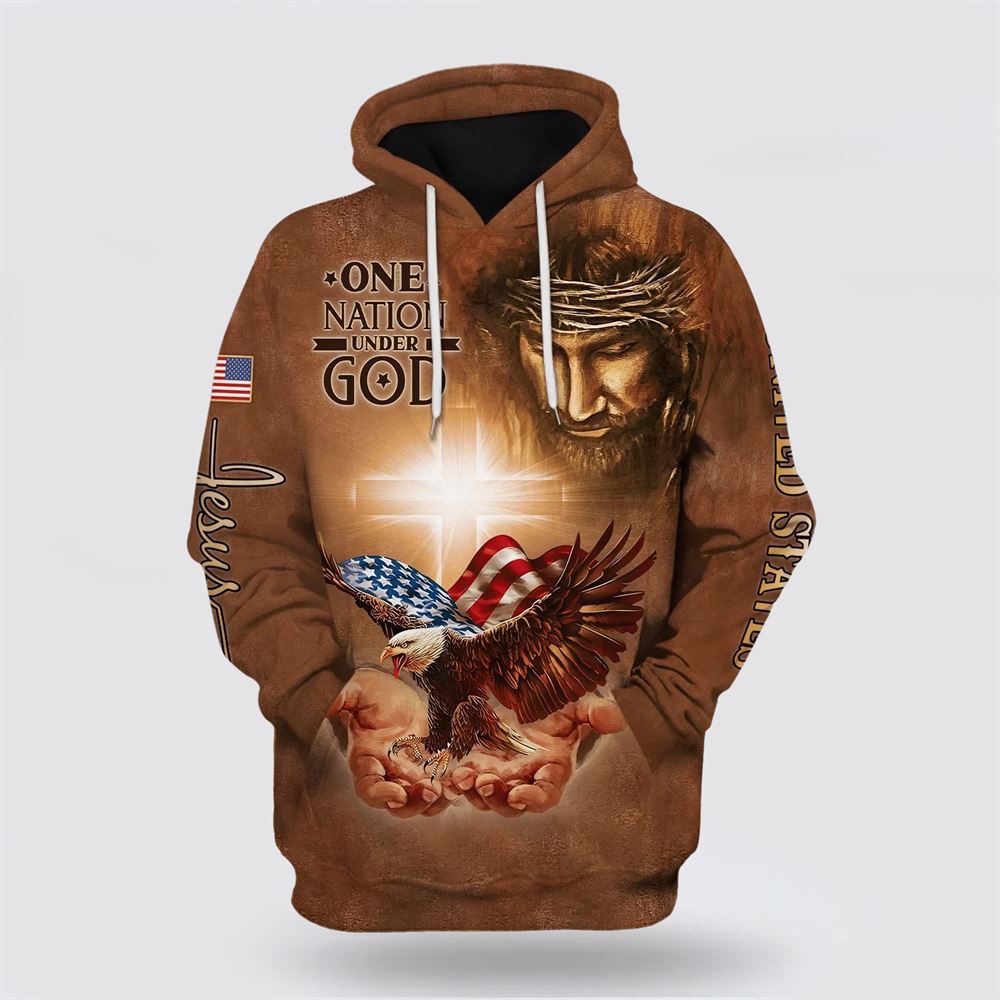 Eagle American And One Nation Under God Hoodies Jesus 3D Hoodie Christian Hoodie Bible Hoodies Scripture Hoodies 1 d2plcj.jpg Eagle American And One Nation Under God Hoodies Jesus 3D Hoodie Christian Hoodie Bible Hoodies Scripture Hoodies 1 d2plcj.jpg