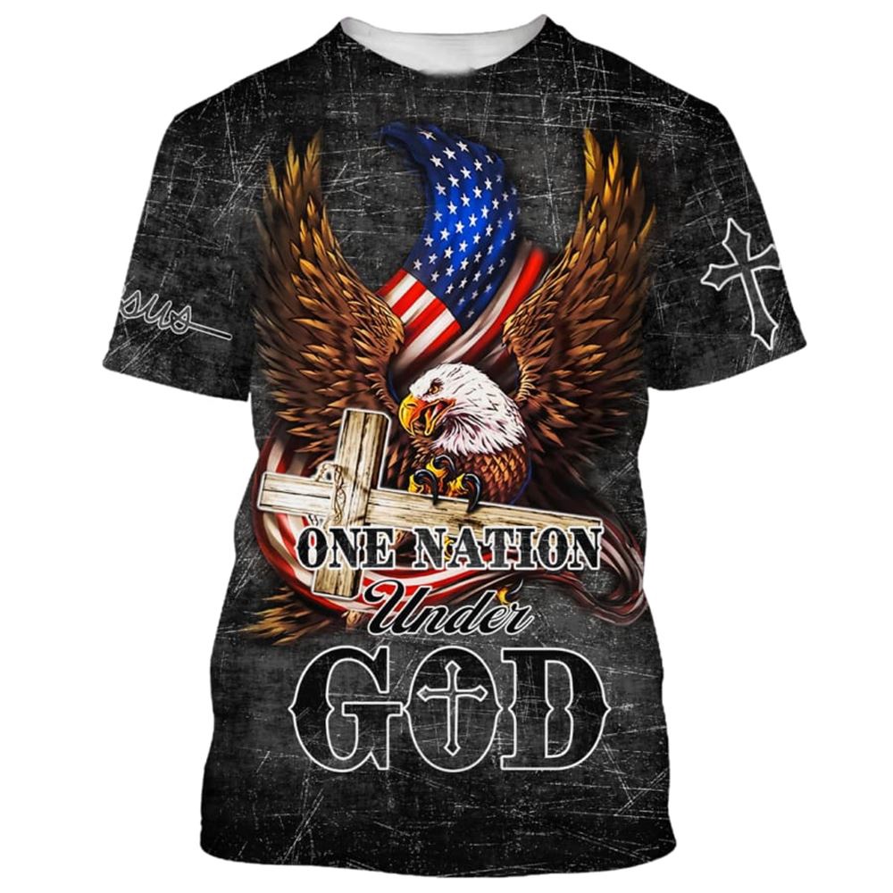 Eagle And Wooden Cross One Nation Under God 3D T Shirt Christian T Shirt Jesus Tshirt Designs Jesus Christ Shirt 1 gd4niw.jpg Eagle And Wooden Cross One Nation Under God 3D T Shirt Christian T Shirt Jesus Tshirt Designs Jesus Christ Shirt 1 gd4niw.jpg