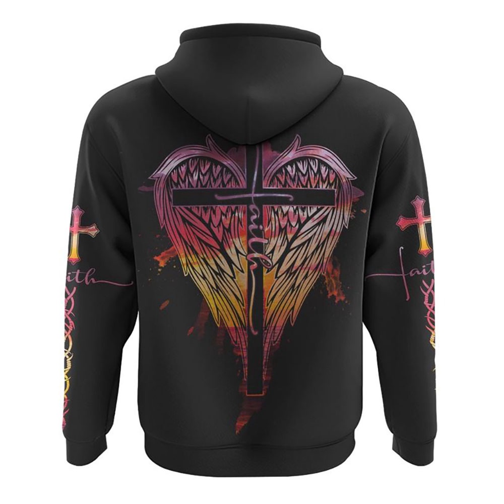 Faith Cross Wings Beach Watercolor Hoodie Christian Hoodie Bible Hoodies Religious Hoodies 2 ailgac.jpg