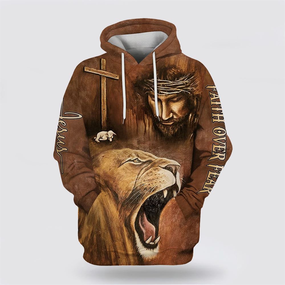 Faith Over Fear 3D Hoodie Christian Hoodie Bible Hoodies Scripture Hoodies 1 tsq6ez.jpg
