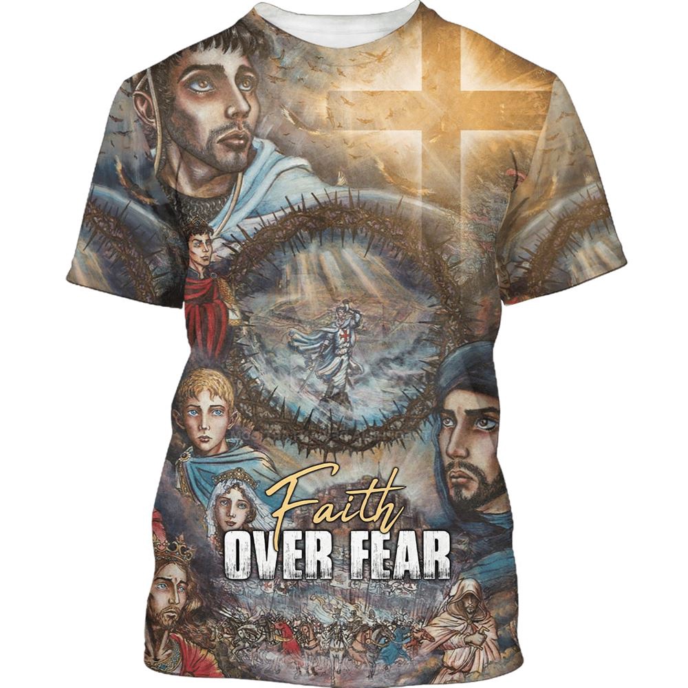 Faith Over Fear For Jesus Lovers Believe In God 3D T Shirt Christian T Shirt Jesus Tshirt Designs Jesus Christ Shirt 1 skkywl.jpg Faith Over Fear For Jesus Lovers Believe In God 3D T Shirt Christian T Shirt Jesus Tshirt Designs Jesus Christ Shirt 1 skkywl.jpg