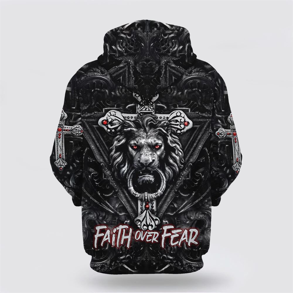 Faith Over Fear Gothic Lion Black 3D Hoodie Christian Hoodie Bible Hoodies Scripture Hoodies 2 ouce8k.jpg Faith Over Fear Gothic Lion Black 3D Hoodie Christian Hoodie Bible Hoodies Scripture Hoodies 2 ouce8k.jpg