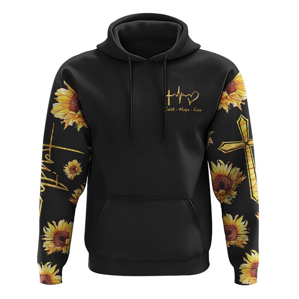 Faith Over Fear Sunflower Hoodie Christian Hoodie Bible Hoodies Religious Hoodies 1 lmxp8e.jpg