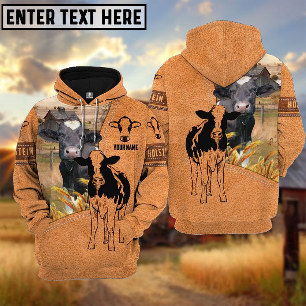 Farm Personalized Name Holstein Light Brown Pattern 3D Hoodie Farm Hoodie Farmher Shirt 1 cq9kep.jpg Farm Personalized Name Holstein Light Brown Pattern 3D Hoodie Farm Hoodie Farmher Shirt 1 cq9kep.jpg