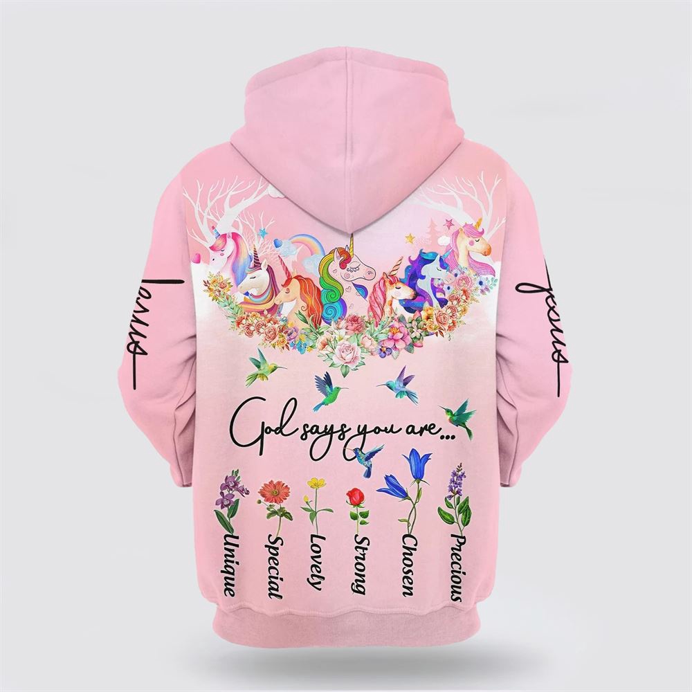 God Say You Are 3d All Over Print Unicorn And Hummingbird 3D Hoodie Christian Hoodie Bible Hoodies Scripture Hoodies 2 df2roh.jpg God Say You Are 3d All Over Print Unicorn And Hummingbird 3D Hoodie Christian Hoodie Bible Hoodies Scripture Hoodies 2 df2roh.jpg