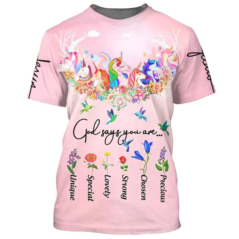 God Say You Are Unicorn And Hummingbird 3D T Shirt Christian T Shirt Jesus Tshirt Designs Jesus Christ Shirt 1 ktjt5x.jpg God Say You Are Unicorn And Hummingbird 3D T Shirt Christian T Shirt Jesus Tshirt Designs Jesus Christ Shirt 1 ktjt5x.jpg