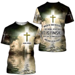 Good Friday When He Had Received…
