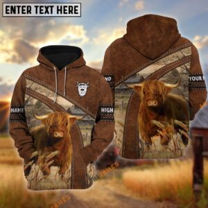 Highland Custom Name On Sleeve 3D…