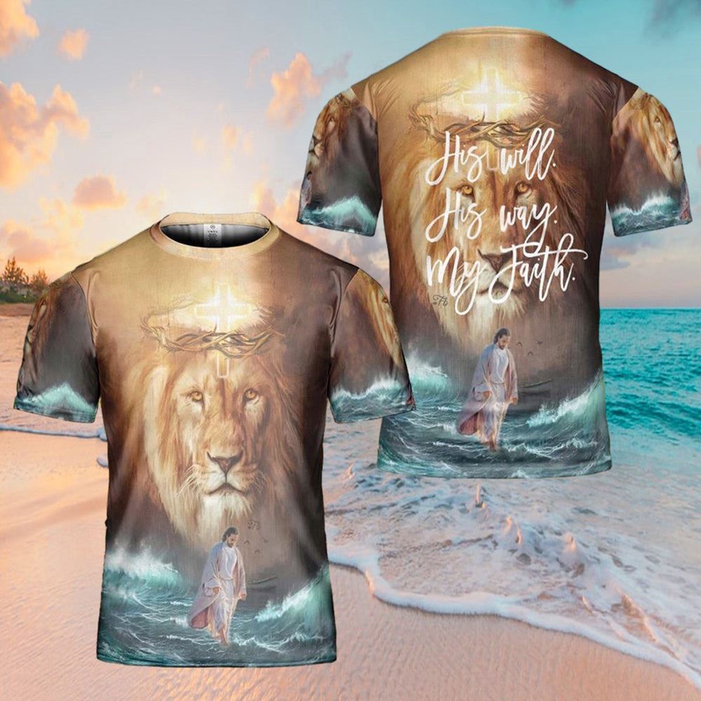 His Will His Way My Faith Jesus Lion 3D T Shirt Christian T Shirt Jesus Tshirt Designs Jesus Christ Shirt 1 keughd.jpg His Will His Way My Faith Jesus Lion 3D T Shirt Christian T Shirt Jesus Tshirt Designs Jesus Christ Shirt 1 keughd.jpg
