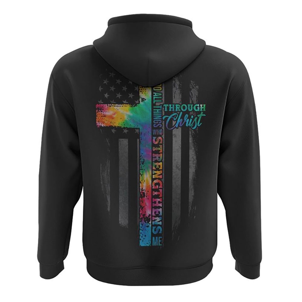 I Can Do All Thing Tie Dye Cross Half Text Hoodie Christian Hoodie Bible Hoodies Religious Hoodies 2 gpc3rf.jpg