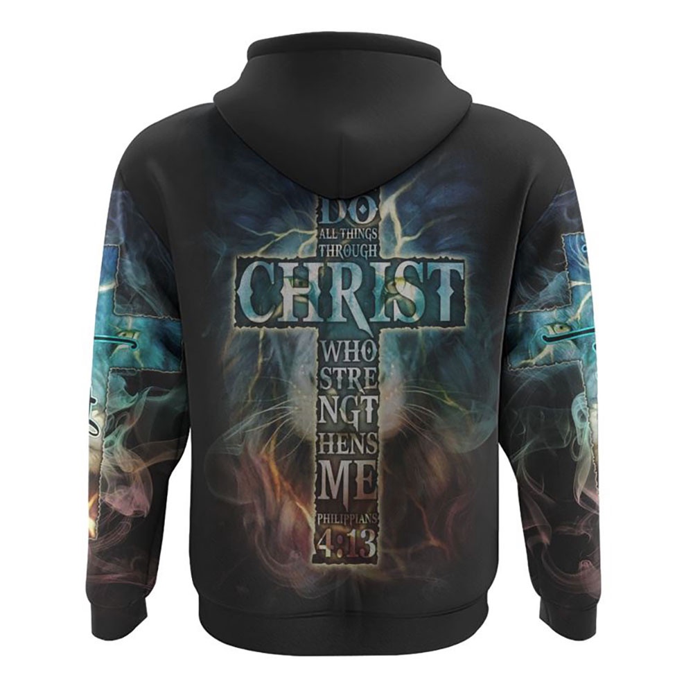 I Can Do All Things Lion Colorful Hoodie Christian Hoodie Bible Hoodies Religious Hoodies 2 jn2n6a.jpg