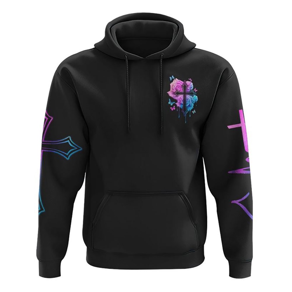 I Can Only Imagine Rose Cross Light Hoodie Christian Hoodie Bible Hoodies Religious Hoodies 1 y9wfs3.jpg