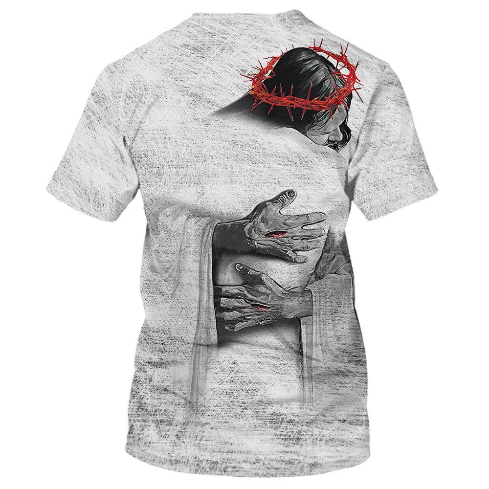 I Fell In Love With The Man Who Died For Me Cross 3D T Shirt Christian T Shirt Jesus Tshirt Designs Jesus Christ Shirt 2 ry4lvl.jpg