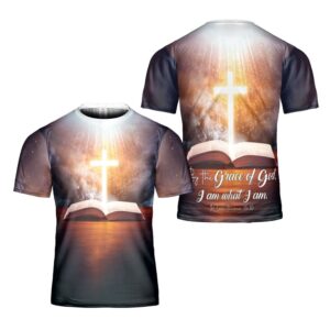 Identity In Faith Grace Of God I Am What I Am 3D T Shirt Christian T Shirt Jesus Tshirt Designs Jesus Christ Shirt 1 jnrpv4.jpg