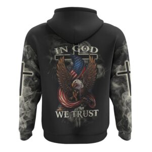 In God We Trust Eagle Cross…