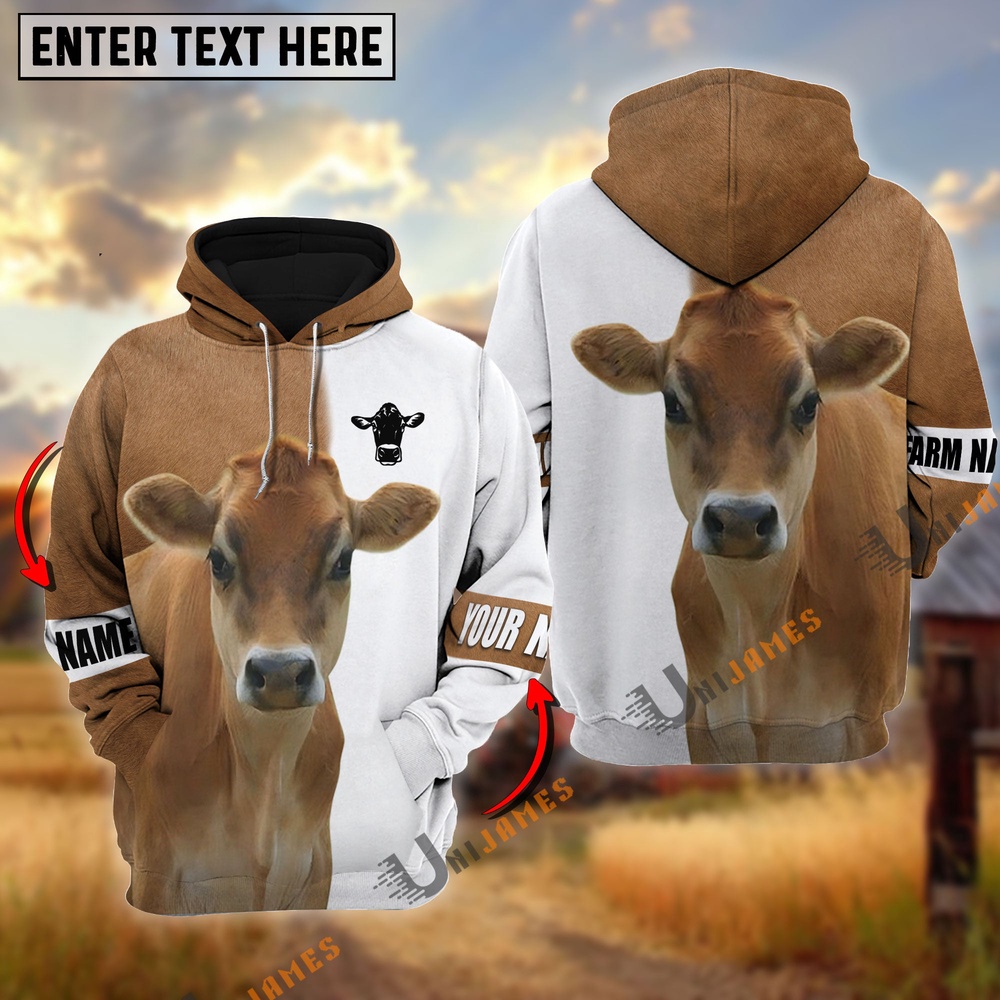 Jersey Cattle And White Personalized Name Shirt Farm Hoodie Farmher Shirt 1 uzmlmc.jpg Jersey Cattle And White Personalized Name Shirt Farm Hoodie Farmher Shirt 1 uzmlmc.jpg