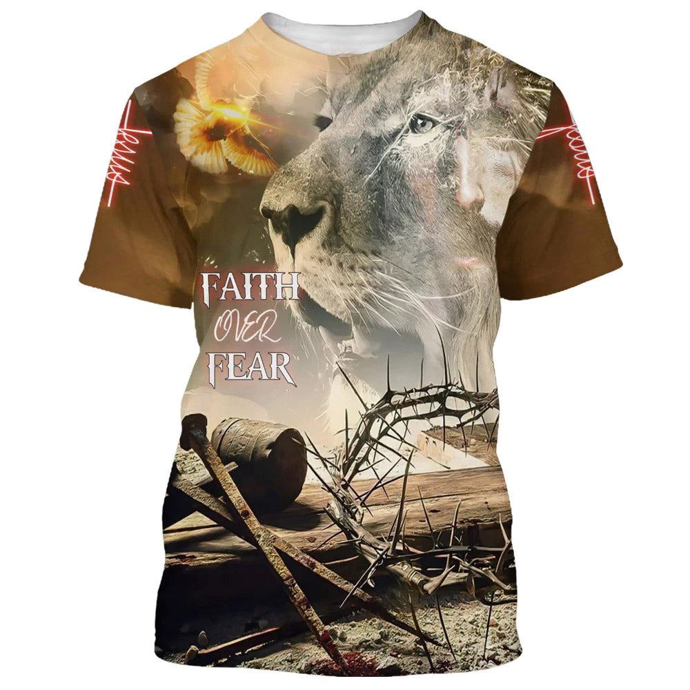 Jesus And Lion Faith Over Fear 3D T Shirt Christian T Shirt Jesus Tshirt Designs Jesus Christ Shirt 1 jfubgs.jpg Jesus And Lion Faith Over Fear 3D T Shirt Christian T Shirt Jesus Tshirt Designs Jesus Christ Shirt 1 jfubgs.jpg