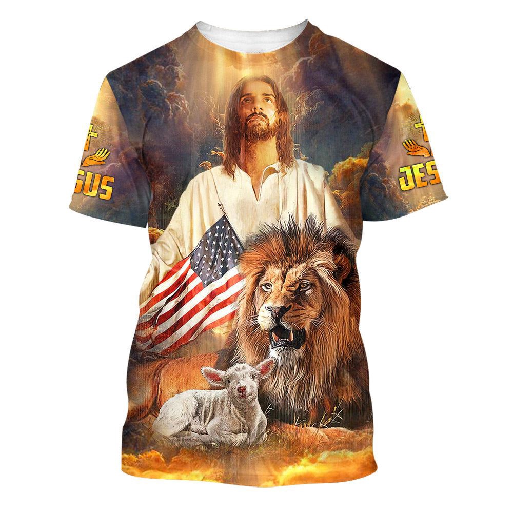 Jesus And Lion Lamb 3D T Shirt Christian T Shirt Jesus Tshirt Designs Jesus Christ Shirt 1 rdqbwi.jpg Jesus And Lion Lamb 3D T Shirt Christian T Shirt Jesus Tshirt Designs Jesus Christ Shirt 1 rdqbwi.jpg