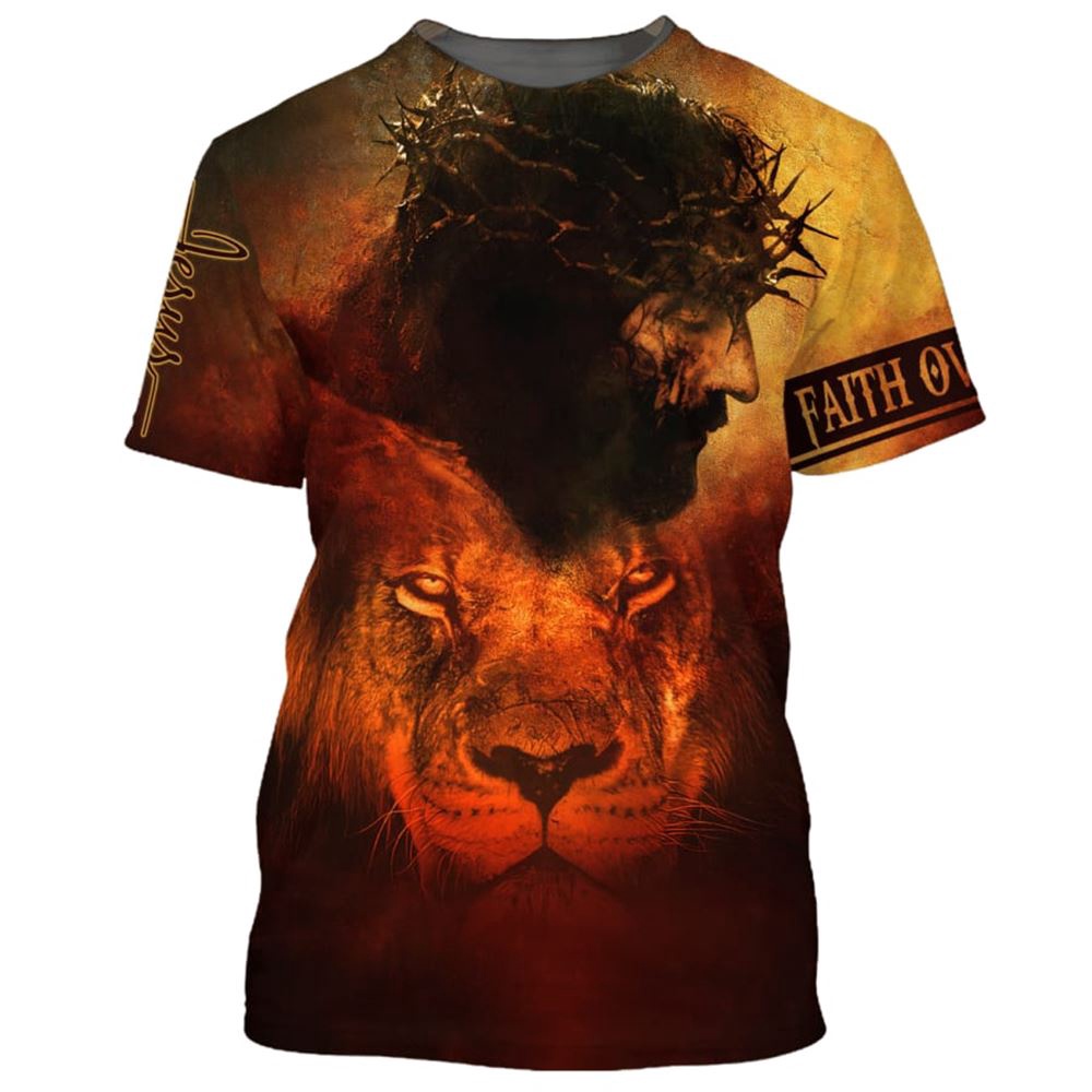 Jesus And The Lion 1 3D T Shirt Christian T Shirt Jesus Tshirt Designs Jesus Christ Shirt 3 vv4vig.jpg Jesus And The Lion 1 3D T Shirt Christian T Shirt Jesus Tshirt Designs Jesus Christ Shirt 3 vv4vig.jpg