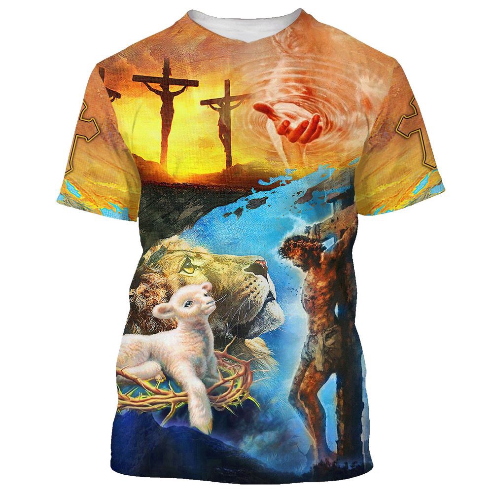 Jesus Christ Crucified Lion And The Lamb 3D T Shirt Christian T Shirt Jesus Tshirt Designs Jesus Christ Shirt 1 weeblp.jpg Jesus Christ Crucified Lion And The Lamb 3D T Shirt Christian T Shirt Jesus Tshirt Designs Jesus Christ Shirt 1 weeblp.jpg