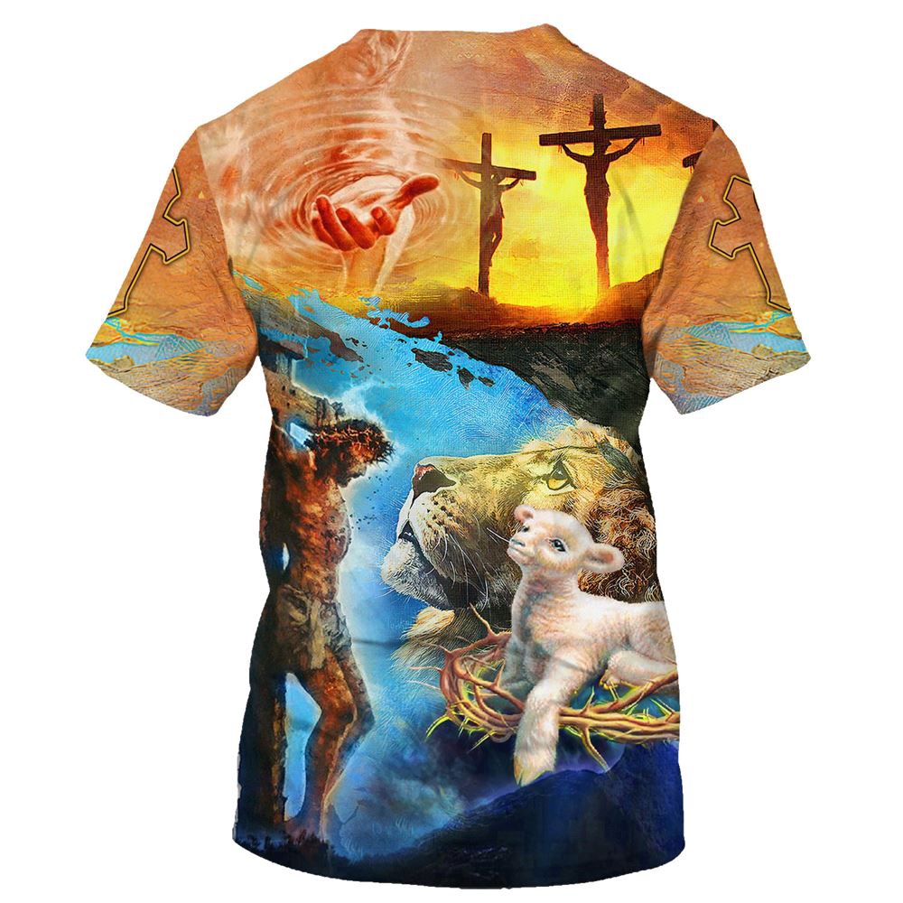 Jesus Christ Crucified Lion And The Lamb 3D T Shirt Christian T Shirt Jesus Tshirt Designs Jesus Christ Shirt 2 xfvcrw.jpg Jesus Christ Crucified Lion And The Lamb 3D T Shirt Christian T Shirt Jesus Tshirt Designs Jesus Christ Shirt 2 xfvcrw.jpg