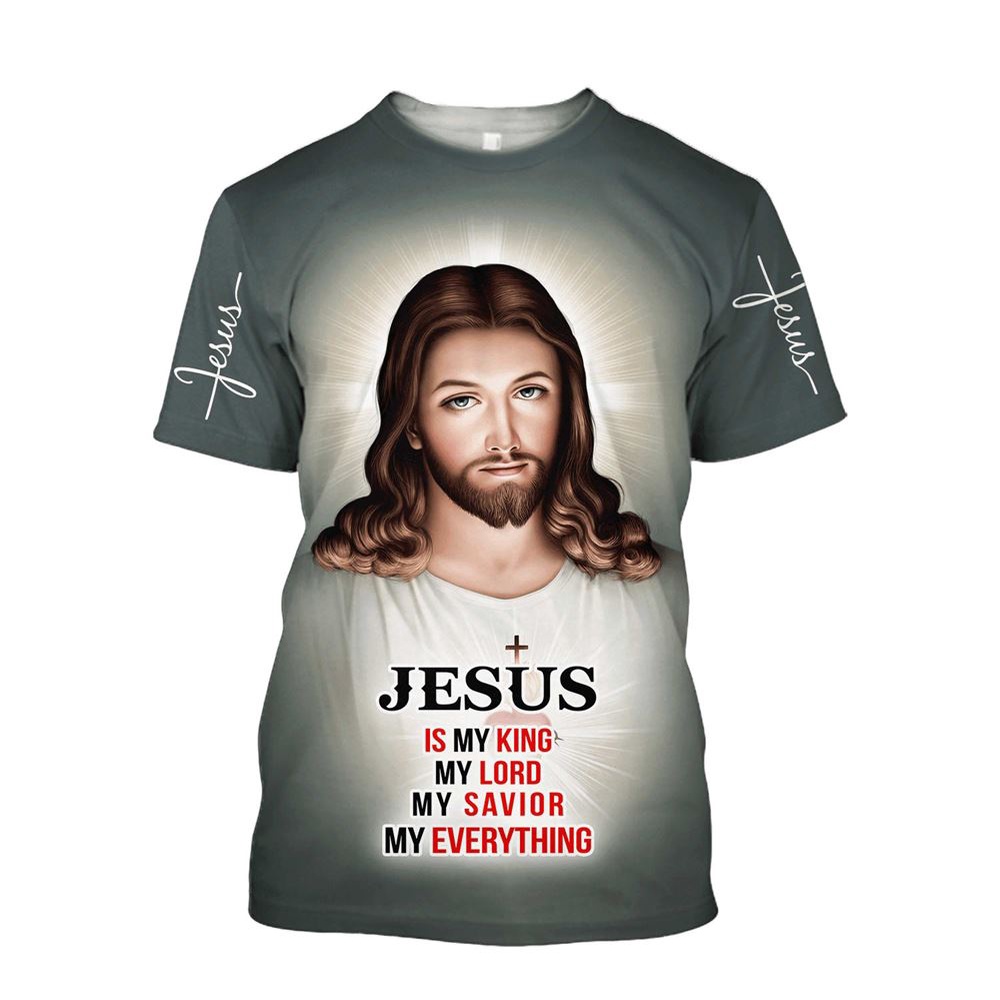 Jesus Christ Jesus Is My King Jesus 3D T Shirt Christian T Shirt Jesus Tshirt Designs Jesus Christ Shirt 1 y1yjm5.jpg Jesus Christ Jesus Is My King Jesus 3D T Shirt Christian T Shirt Jesus Tshirt Designs Jesus Christ Shirt 1 y1yjm5.jpg