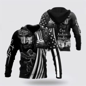 Jesus Christ Name 3D Hoodie For…