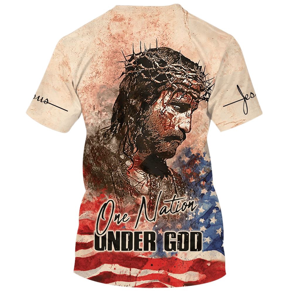 Jesus Christ One Nation Under God 3D T Shirt Christian T Shirt Jesus Tshirt Designs Jesus Christ Shirt 2 yq6buy.jpg Jesus Christ One Nation Under God 3D T Shirt Christian T Shirt Jesus Tshirt Designs Jesus Christ Shirt 2 yq6buy.jpg