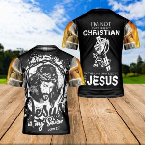 Jesus Christ Portrait Art I M The One That Knows I Need Jesus 3D T Shirt Christian T Shirt Jesus Tshirt Designs Jesus Christ Shirt 1 n7nheb.jpg