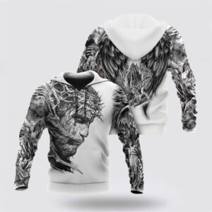 Jesus Christ With Wings Tattoo 3D…