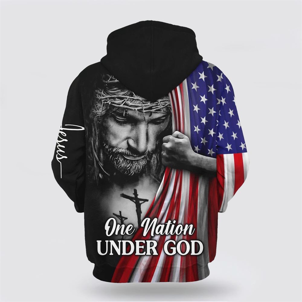 Jesus Christian Flag American One Nation Under God 3D Hoodie Christian Hoodie Bible Hoodies Scripture Hoodies 2 kgconj.jpg