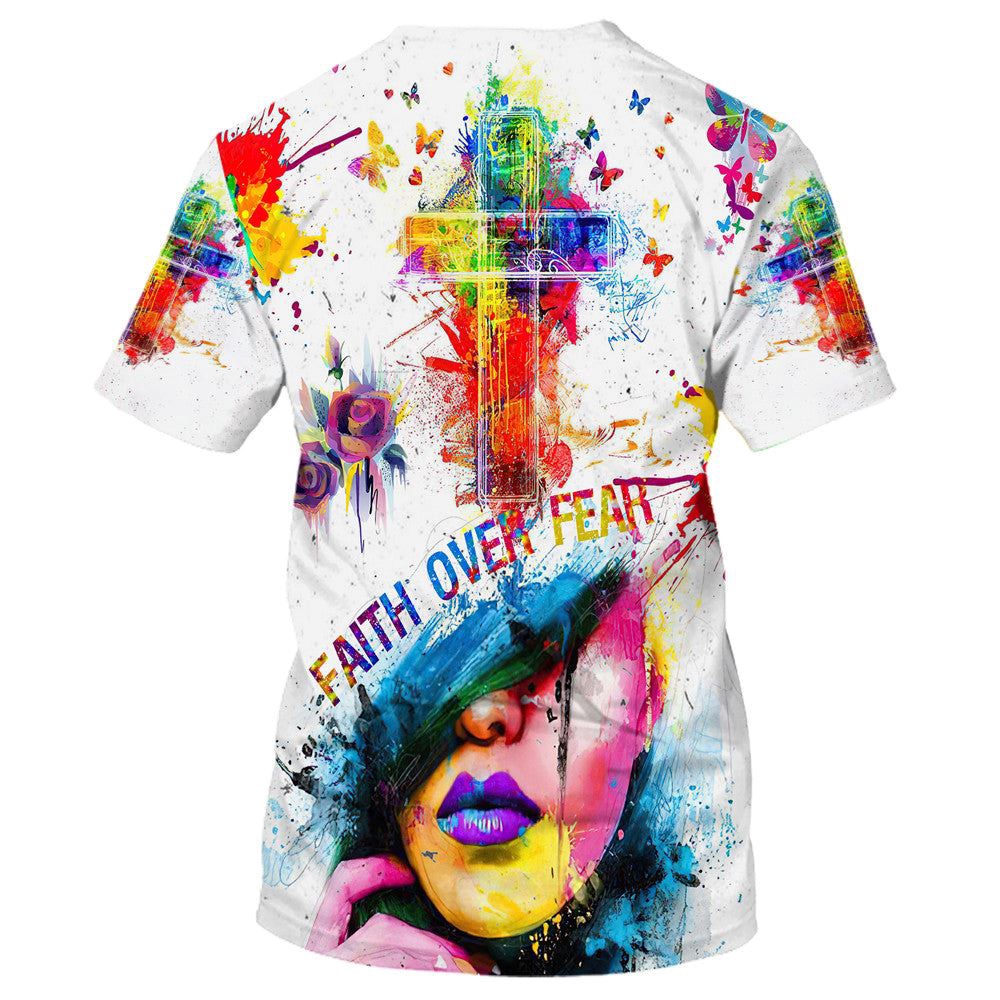 Jesus Cross Faith Over Fear 3D T Shirt Christian T Shirt Jesus Tshirt Designs Jesus Christ Shirt 2 lhb288.jpg Jesus Cross Faith Over Fear 3D T Shirt Christian T Shirt Jesus Tshirt Designs Jesus Christ Shirt 2 lhb288.jpg