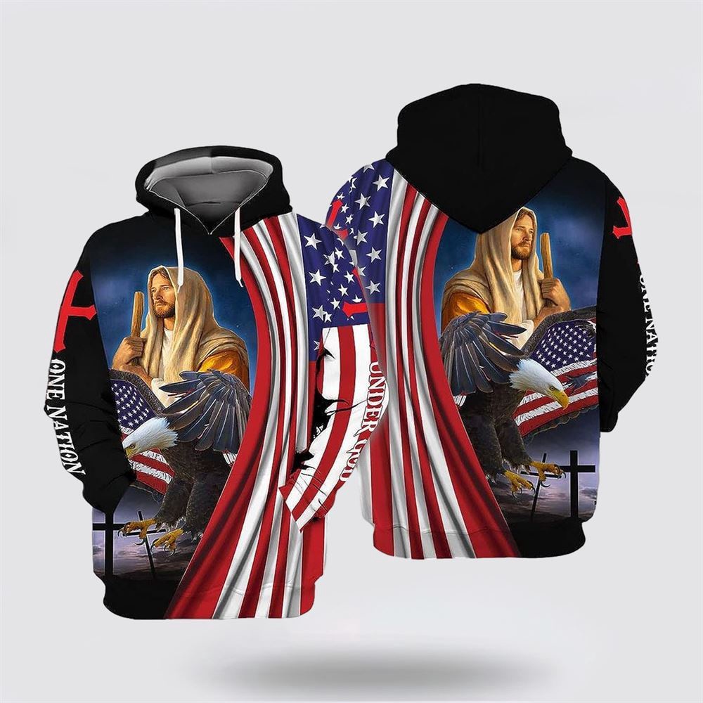 Jesus Eagle American Flag All Over Print Hoodie Shirt Christian Hoodie Bible Hoodies Scripture Hoodies 1 gjngd3.jpg