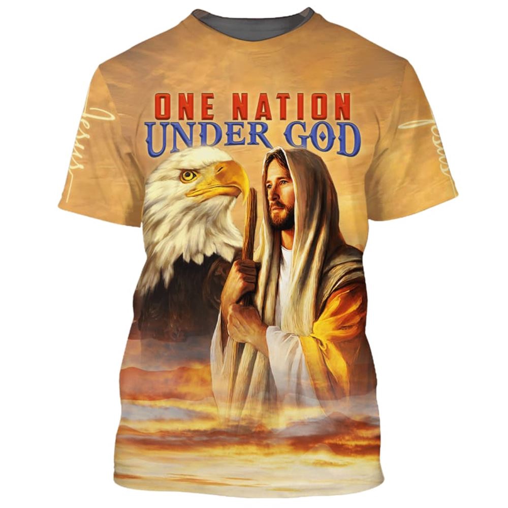Jesus Eagle One Nation Under God 3D T Shirt Christian T Shirt Jesus Tshirt Designs Jesus Christ Shirt 1 wled97.jpg Jesus Eagle One Nation Under God 3D T Shirt Christian T Shirt Jesus Tshirt Designs Jesus Christ Shirt 1 wled97.jpg