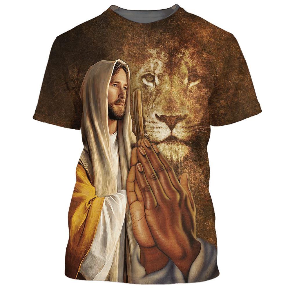 Jesus Hands With The Lion 3D T Shirt Christian T Shirt Jesus Tshirt Designs Jesus Christ Shirt 1 njxmlz.jpg Jesus Hands With The Lion 3D T Shirt Christian T Shirt Jesus Tshirt Designs Jesus Christ Shirt 1 njxmlz.jpg