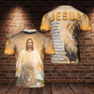 Jesus Is My God My Everythings 3D T Shirt Christian T Shirt Jesus Tshirt Designs Jesus Christ Shirt 1 znftul.jpg