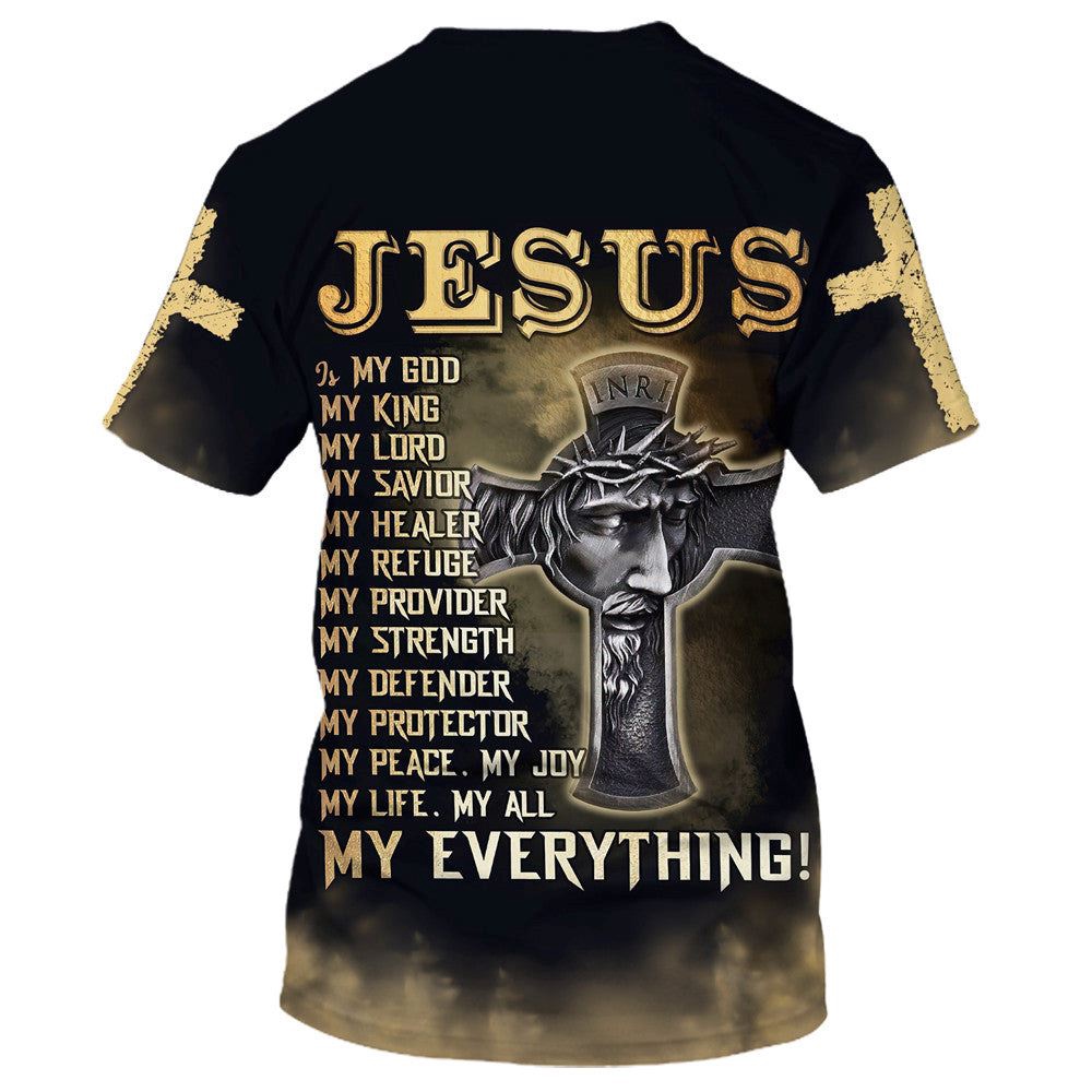 Jesus Is My God My King My Lord 3D T Shirt Christian T Shirt Jesus Tshirt Designs Jesus Christ Shirt 2 sucxxc.jpg Jesus Is My God My King My Lord 3D T Shirt Christian T Shirt Jesus Tshirt Designs Jesus Christ Shirt 2 sucxxc.jpg