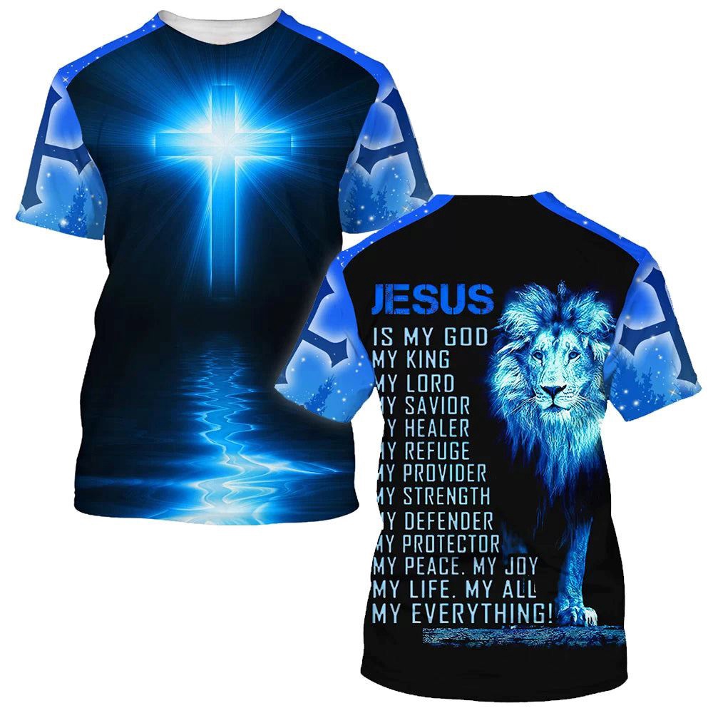Jesus Is My God My King My Lord Lion Cross Light 3D T Shirt Christian T Shirt Jesus Tshirt Designs Jesus Christ Shirt 2 sgu4mq.jpg Jesus Is My God My King My Lord Lion Cross Light 3D T Shirt Christian T Shirt Jesus Tshirt Designs Jesus Christ Shirt 2 sgu4mq.jpg