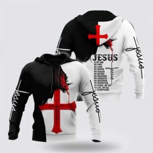 Jesus Is My Life 3D Hoodie,…