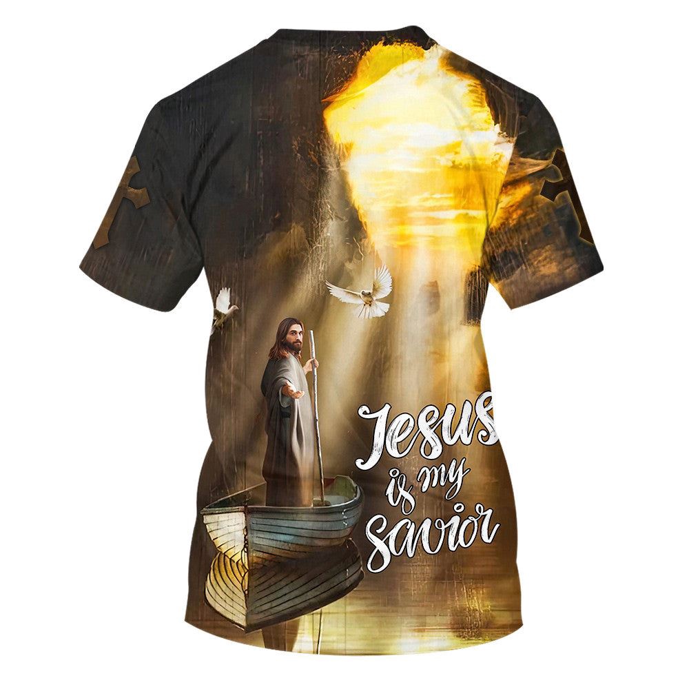 Jesus Is My Savior Christian 3D T Shirt Christian T Shirt Jesus Tshirt Designs Jesus Christ Shirt 2 x4i4im.jpg