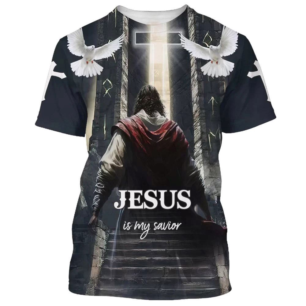 Jesus Is My Savior Christian Cross Dove 3D T Shirt Christian T Shirt Jesus Tshirt Designs Jesus Christ Shirt 1 ogkcto.jpg Jesus Is My Savior Christian Cross Dove 3D T Shirt Christian T Shirt Jesus Tshirt Designs Jesus Christ Shirt 1 ogkcto.jpg