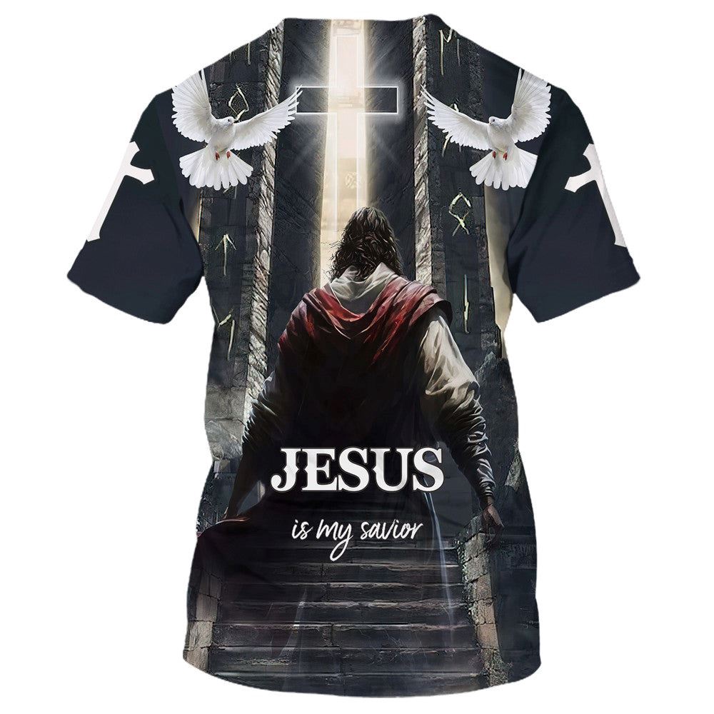 Jesus Is My Savior Christian Cross Dove 3D T Shirt Christian T Shirt Jesus Tshirt Designs Jesus Christ Shirt 2 al2g5e.jpg Jesus Is My Savior Christian Cross Dove 3D T Shirt Christian T Shirt Jesus Tshirt Designs Jesus Christ Shirt 2 al2g5e.jpg