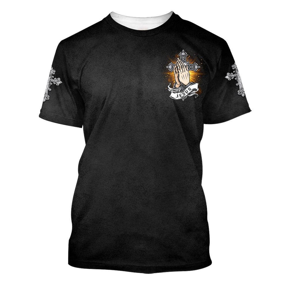 Jesus Is The Key To Heaven But Faith Unlocks The Door Bible 3D T Shirt Christian T Shirt Jesus Tshirt Designs Jesus Christ Shirt 1 f2bdvk.jpg