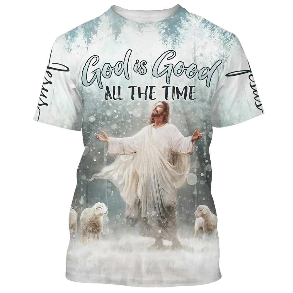 Jesus Lambs God Is Good All The Time 3D T Shirt Christian T Shirt Jesus Tshirt Designs Jesus Christ Shirt 1 p5ciwd.jpg Jesus Lambs God Is Good All The Time 3D T Shirt Christian T Shirt Jesus Tshirt Designs Jesus Christ Shirt 1 p5ciwd.jpg