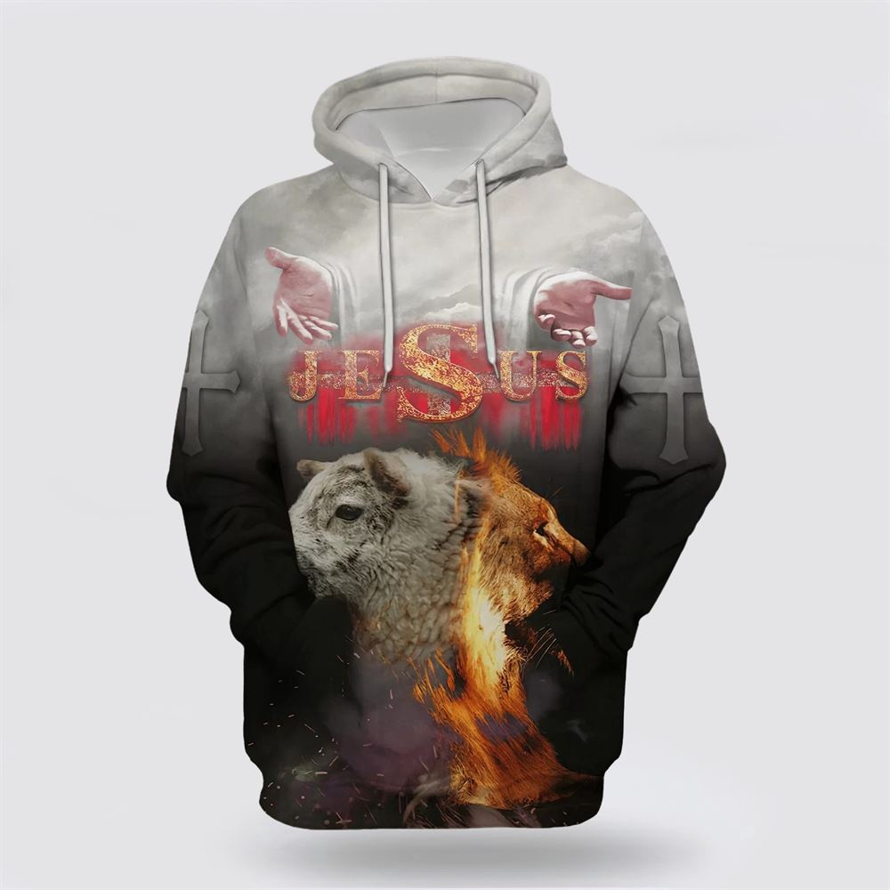 Jesus Lion And Lamb The Hand Of Jesus 3D Hoodie Christian Hoodie Bible Hoodies Scripture Hoodies 1 outlcc.jpg Jesus Lion And Lamb The Hand Of Jesus 3D Hoodie Christian Hoodie Bible Hoodies Scripture Hoodies 1 outlcc.jpg