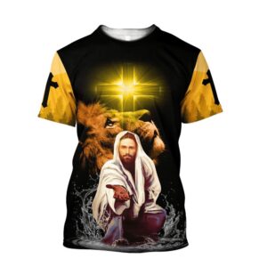 Jesus Lion Black And Yeallow Color Jesus Unisex 3D T Shirt Christian T Shirt Jesus Tshirt Designs Jesus Christ Shirt 1 b7wky6.jpg