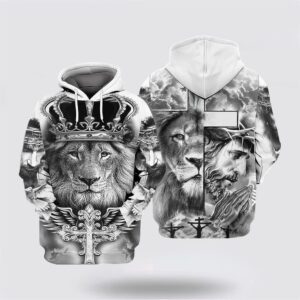 Jesus Lion Face All Over Print…
