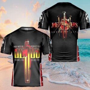 Jesus Lion I May Not Be Perfect 3D T Shirt Christian T Shirt Jesus Tshirt Designs Jesus Christ Shirt 1 ljliha.jpg