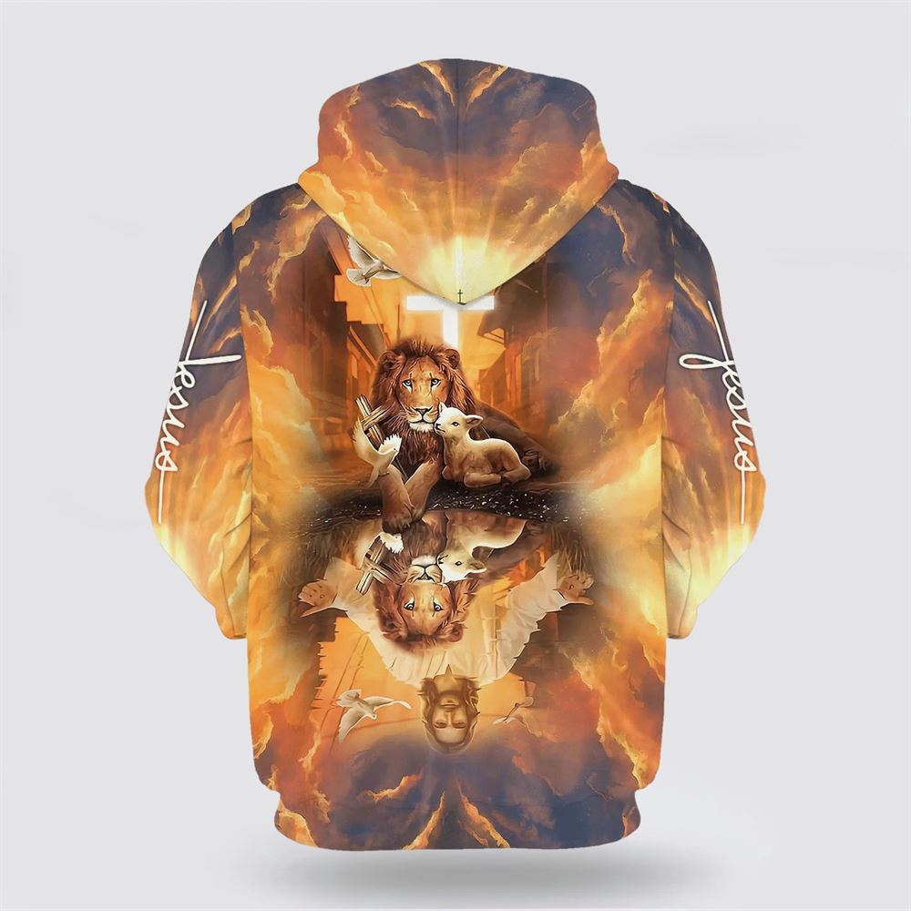 Jesus Lion King And Lamb Cross 3D Hoodie Christian Hoodie Bible Hoodies Scripture Hoodies 2 hdtxif.jpg
